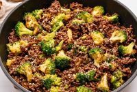 Savory Beef and Broccoli Skillet