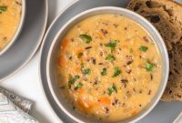 Creamy Instant Pot Wild Rice Soup