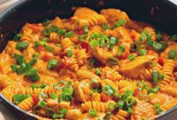 Effortless Cajun Chicken Pasta Skillet
