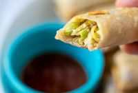 Crispy Oven-Baked Veggie Rolls