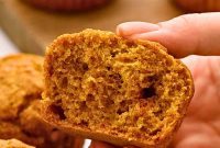 Spiced Whole Wheat Pumpkin Muffins