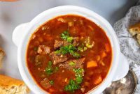 One-Pot Hearty Beef and Barley Soup