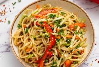 Sesame Ginger Noodle Salad