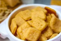 Golden Homemade Cheese Squares