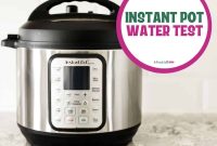 Instant Pot First Run