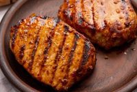 Sticky Honey Garlic Chops