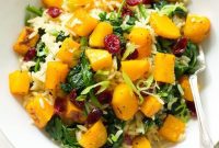Golden Roasted Butternut Rice