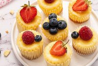 Bite-Sized Cheesecakes