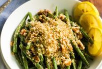 Crispy Garlic Panko Green Beans