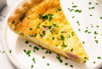 Perfectly Creamy Quiche Recipe