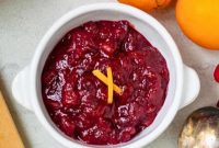 Zesty Cranberry Orange Sauce