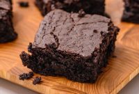Decadent Homemade Fudgy Brownies