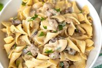 Quick and Creamy Instant Pot Beef Stroganoff