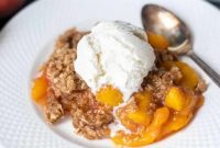 Sun-Kissed Peach Crisp