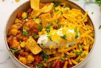 Golden Instant Pot Sweet Potato Chili