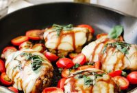 Zesty Caprese Chicken Bake