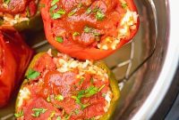 Effortless Instant Pot Stuffed Bell Peppers