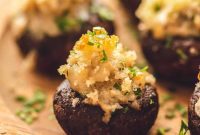 Savory Sausage Stuffed Mushroom Poppers