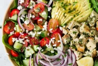 Vibrant Pesto Chicken Salad