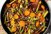 Hearty Beef and Veggie Skillet