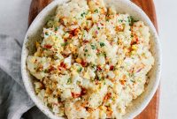 Low-Carb Cauliflower Potato Salad