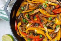 Sizzling Vegetable Fajitas