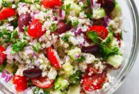 Sun-Kissed Mediterranean Cauliflower Salad
