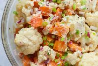 Golden Roasted Butternut and Cauliflower Salad