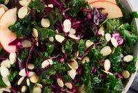 Crimson Kale Crunch Salad