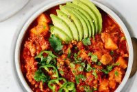 Effortless Whole30 Sweet Potato Chili