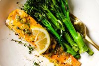 Maple Mustard Glazed Salmon