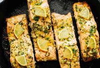 Golden Glazed Dijon Salmon