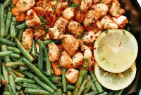 Sizzling Spicy Chicken Skillet with Green Beans