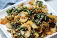 Garlic Sesame Bok Choy