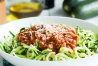 Turkey Bolognese Zoodles