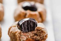 Hazelnut Chocolate Thumbprint Treats