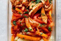 Flavor Packed Chicken Fajita Meal Prep Bowls