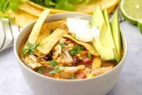 Hearty Instant Pot Chicken Tortilla Soup
