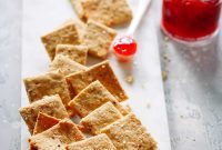 Crispy Almond Flour Crackers