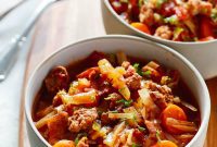 Savory Cabbage and Sausage Simmer