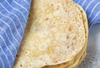 Perfect Homemade Flour Tortillas