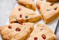Zesty Cranberry Orange Scones