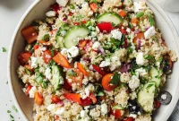 Vibrant Greek Quinoa Salad