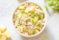 Tropical Pineapple Rice