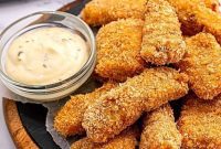 Golden Baked Fish Sticks