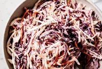 Crisp and Creamy Coleslaw
