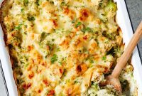 Creamy Broccoli Cauliflower Casserole