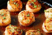 Pan-Seared Garlic Butter Scallops