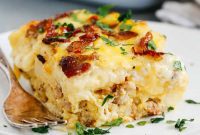 Savory Sausage and Potato Breakfast Bake