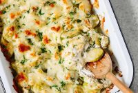 Ultimate Cheesy Brussels Sprouts Casserole